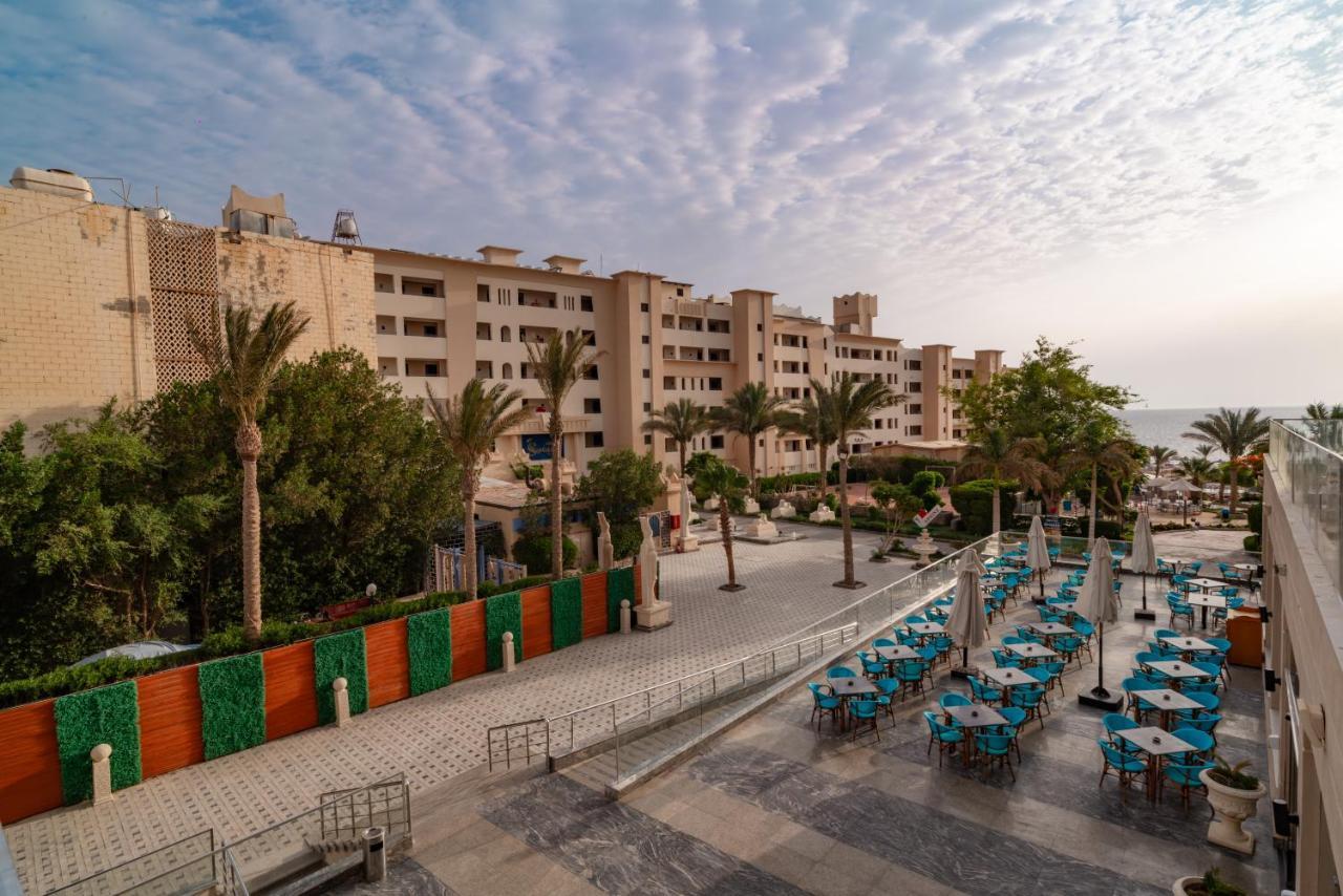 King Tut Aqua Park Beach Resort Hurghada Exterior foto