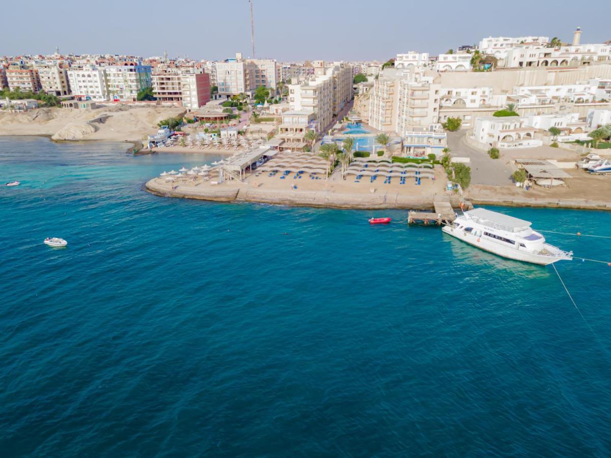 King Tut Aqua Park Beach Resort Hurghada Exterior foto