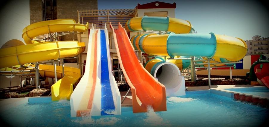 King Tut Aqua Park Beach Resort Hurghada Exterior foto